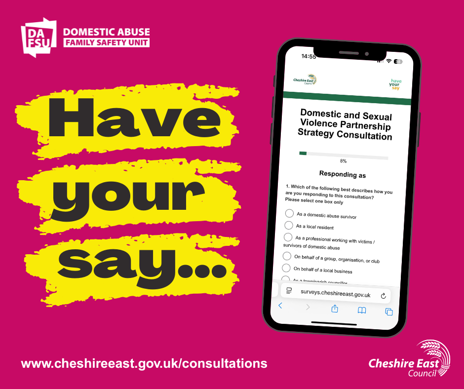 Cheshire East Updates: Have your say – Preventing domestic abuse ...
